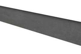 Плинтус Docks Battiscopa Black Rett. 5x80