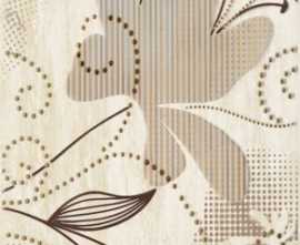Декор Doppia Beige Inserto A 25x40