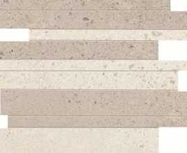 Декор Downtown Mosaico Brick Ivory/Ash 30x40