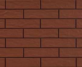 Фасадная плитка Elewacja rustiko burgund 6,5x24,5