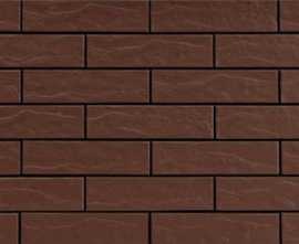 Фасадная плитка Elewacja rustiko brazowa 6,5x24,5