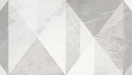 Декор Evolutionmarble Wall Decoro Tangram White Rhino 32,5x97,7