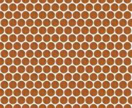Мозаика Extra Light Circle Ocher Стекло 1,8x1,8