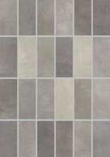 Декор Fiori Grigio Мозаика темно-серый 20x60