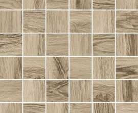 Декор Forest Мозаика коричневый 30x30