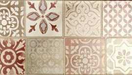Плитка Frame Decoro Cream 25x76