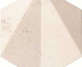 Декор Free Space White hex STR 11x12,5