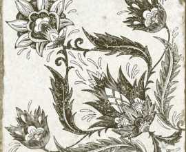 Плитка FS Ivy Black 45x45