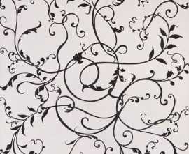 Декор Fusion Ringlet Black Iridium Lap. Liscia 49x49