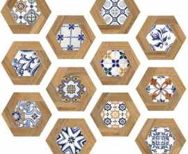 Керамогранит Gador Matt Hexa Mix 23,2x26,7