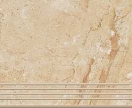 Ступень Genesis Beige/Бежевый структурированный 29,4x60