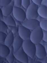 Декор Genesis Leaf Deep Blue matt rett 35x100