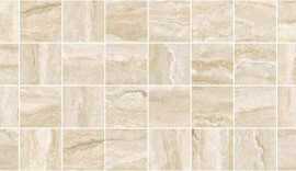 Декор Glossy мозаичный бежевый 20x60