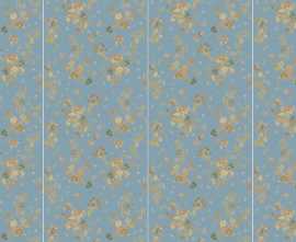 Керамогранит Grandiosa Blooming Seta Avio 120x280