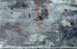 Декор Grunge Decor szklany blue A 32,8x89,8