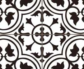 Керамогранит Hampton Black Pre. 45x45
