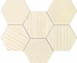 Декор Horizon Мозаика hex ivory 22,1x28,9