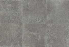 Декор Icone Bleu Tapis Gris 80x80