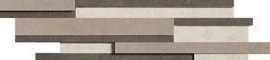 Декор Industrial Modulo Listello Sfalsato Mix 3D Ivory/Moka/Taupe Soft 15x60