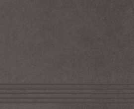 Ступень Intero nero Stopnica prosta nacinana mat 29,8x59,8