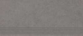Ступень Intero grys Stopnica prosta nacinana mat 29,8x119,8