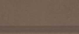 Ступень Intero brown Stopnica prosta nacinana mat 29,8x119,8