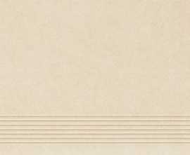 Ступень Intero beige Stopnica prasowana mat 29,8x59,8