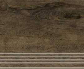 Ступень Italian Wood Wenge/венге Структурированный 20x60