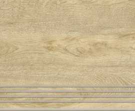 Ступень Italian Wood Honey/Медовый Структурированный 20x60
