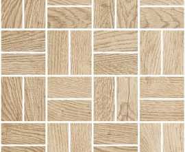 Мозаика Italian Wood Beige/Бежевый Структурированный m12