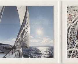 Декор Joy Wave niebieska 2 STR 22,3x44,8