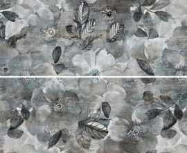 Панно Lauretta Black Panno 01 (из 2-х плиток) 60x90
