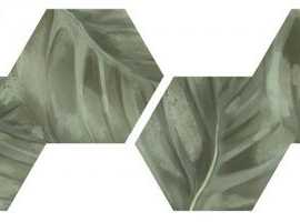 Декор Letizia leaf hex 19,2x22,1