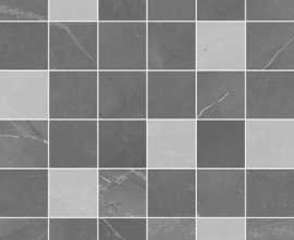 Декор Lima Мозаика серый 30x30