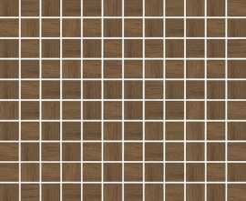 Мозаика Loft Brown Wood Mozaika 2,3х2,3