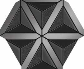 Мозаика Lucid black