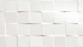 Плитка Lumina Square White Gloss 25x75