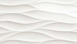 Плитка Lumina Curve White Gloss 25x75