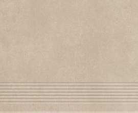 Ступень Magnetik Beige Stopnica Prasowana Mat 29,8x59,8