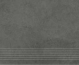 Ступень Magnetik Antracite Stopnica Prasowana Mat 29,8x59,8