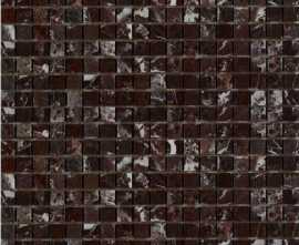Мозаика Marble Mosaic Rosso Levanto 1,5х1,5