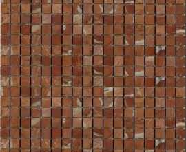 Мозаика Marble Mosaic Rojo Alicante 1,5х1,5
