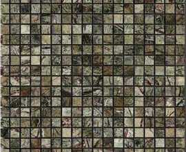 Мозаика Marble Mosaic Rain Forest Green 1,5х1,5