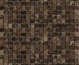 Мозаика Marble Mosaic Dark Imperador 1,5х1,5