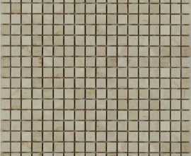 Мозаика Marble Mosaic Botticino Fiorito 1,5х1,5