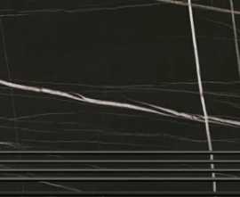 Ступень Marble Trend Nero dorato матовый 29,4x60