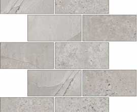 Мозаика Marble Trend Limestone Лаппатированная, прямоугольник