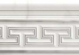 Бордюр Marbleplay Listello Classic White 12x30