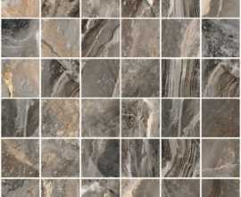 Мозаика MarbleSet Оробико Темный Греж Лаппато 5x5
