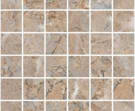 Мозаика Marble-X Дезерт РоузТерра Лаппато Ректификат 5х5